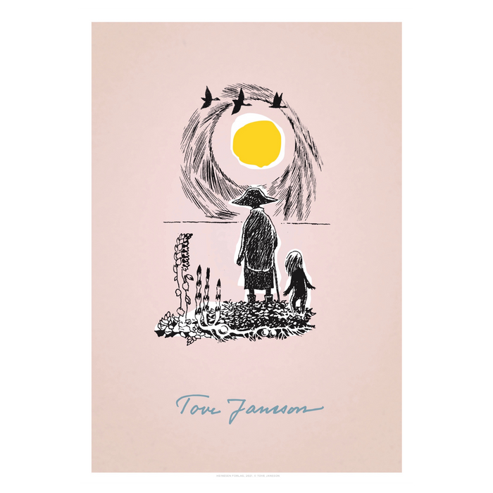 Tove Jansson: Kunsttrykk poster Sommerboken